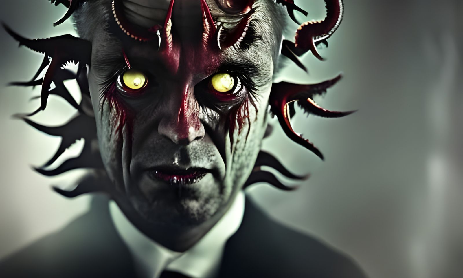 Demonic Abomination Portrait in Gustave Doré Style