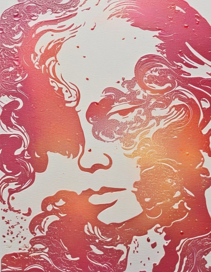 Liquified Embossing Liquified Silhouettes Liquified Tears