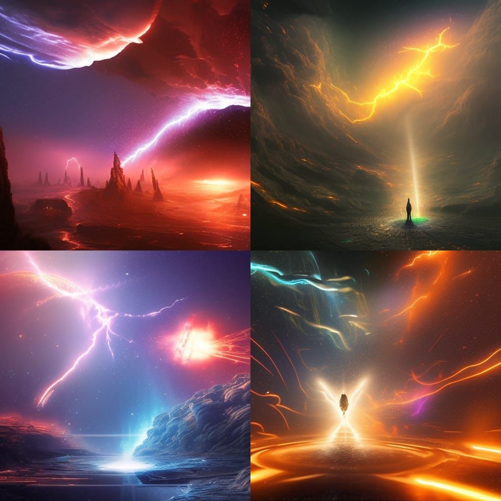 Time Travel War Through Space Portals and Galaxy