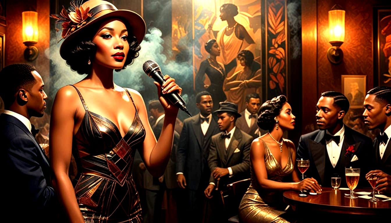 Jazz Siren in Vintage Liverpool Nightclub