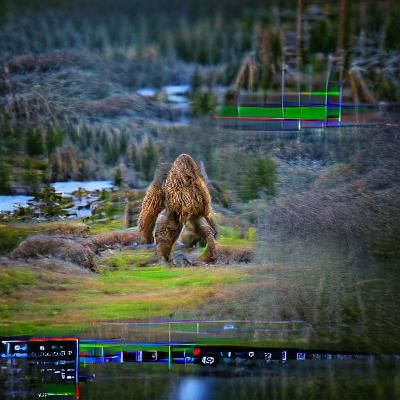 AI Image of Sasquatch
