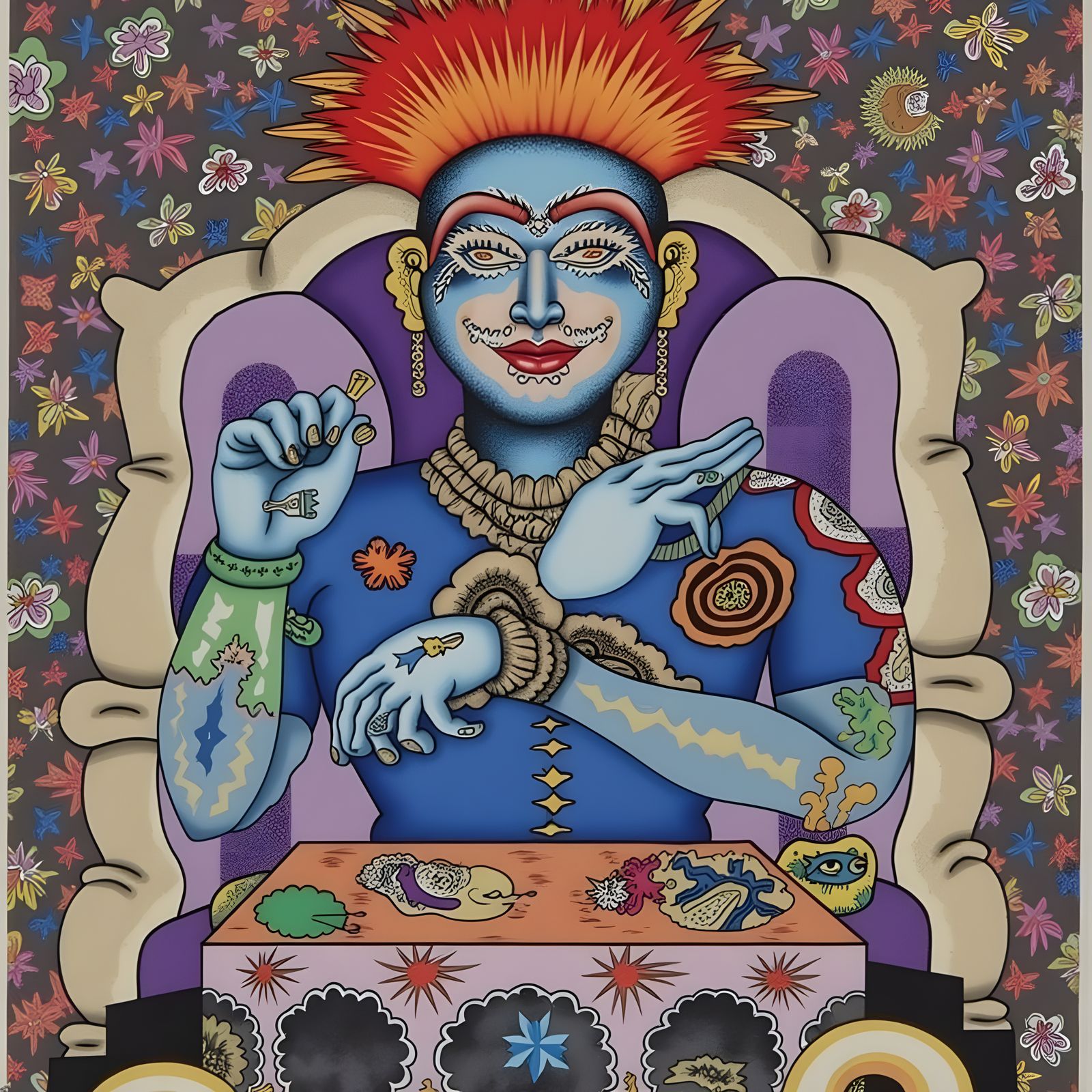 Surreal World Sustenance Inspired by Chicago Imagists