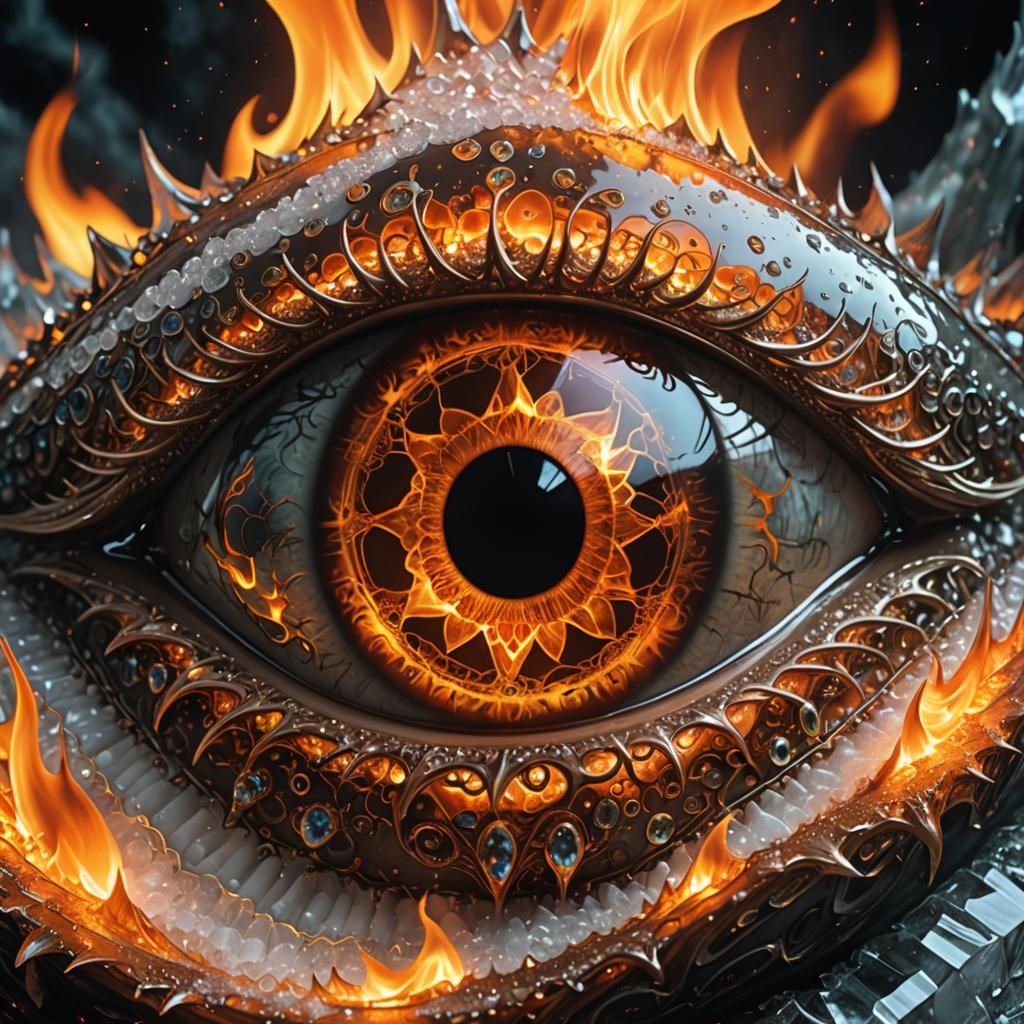 Elemental Ghost Eye in Fire and Ice