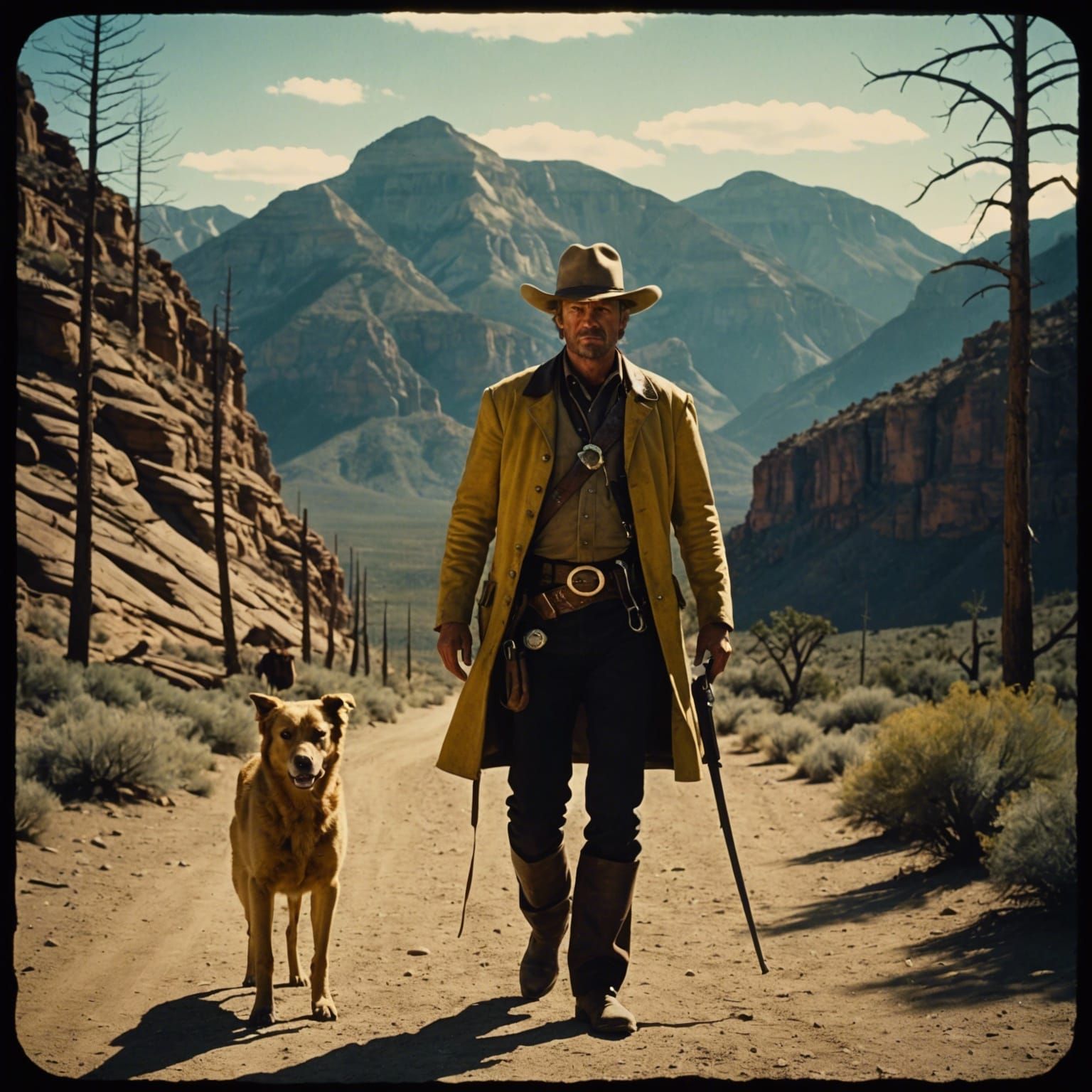 The Sheriff of Yellow Dog: A Western Movie Poster