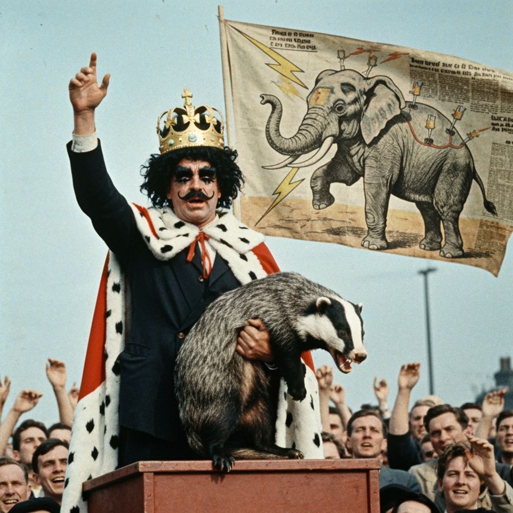 My anger is given free expression when I think, "We live in ...