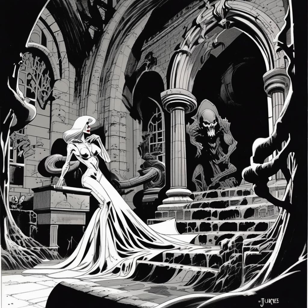 Dramatic Art in the Style of Kelley Jones