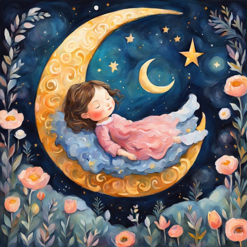 Dreamy Princess and Knight Fairy Tale Scene in Vibrant Gouac...