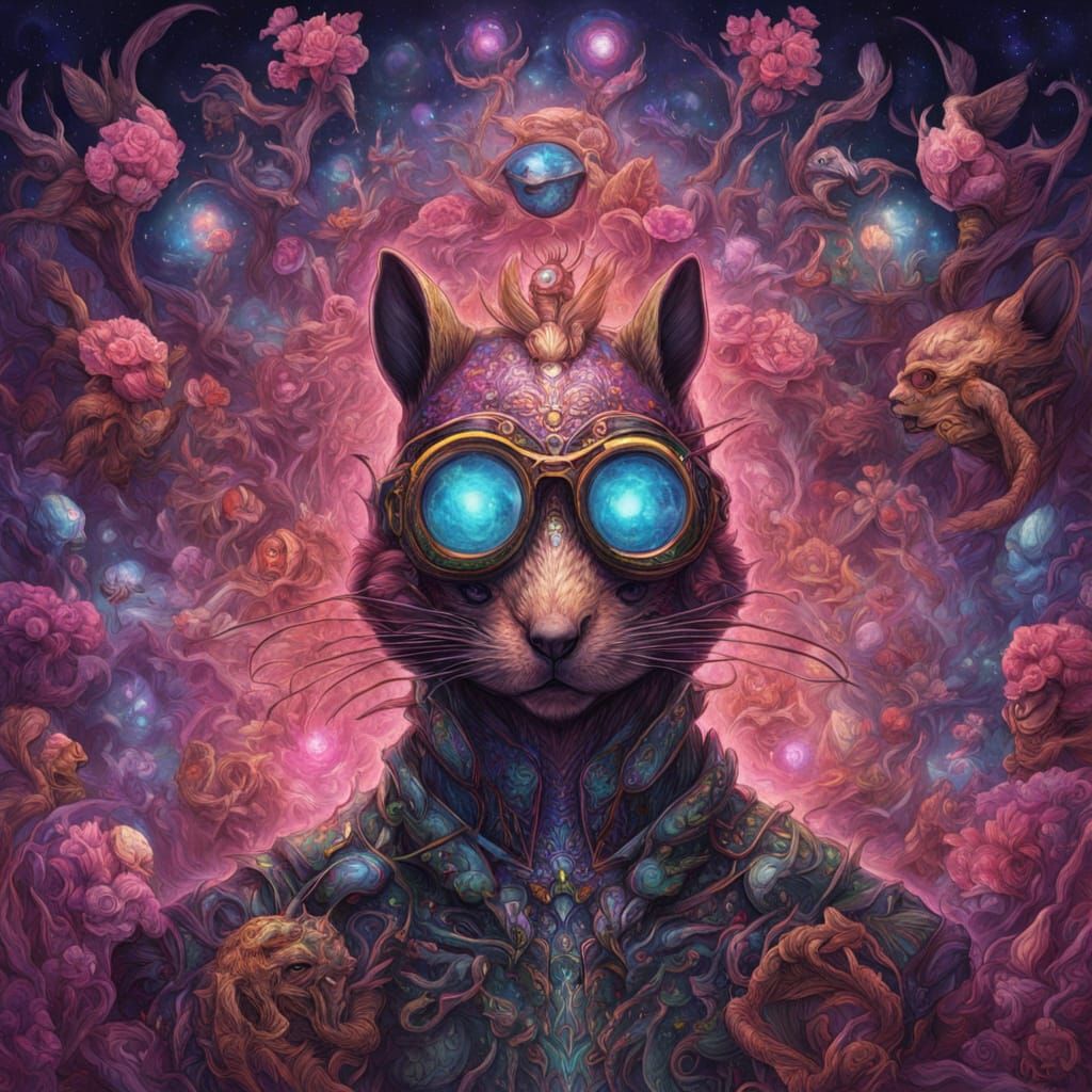 Ethereal Landscape of Self and Cosmic Dissonance