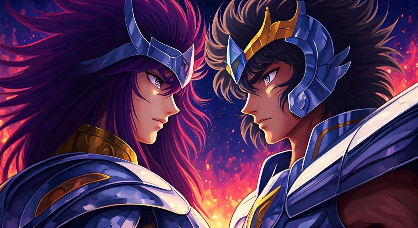 Saint Seiya Anime Key Visual