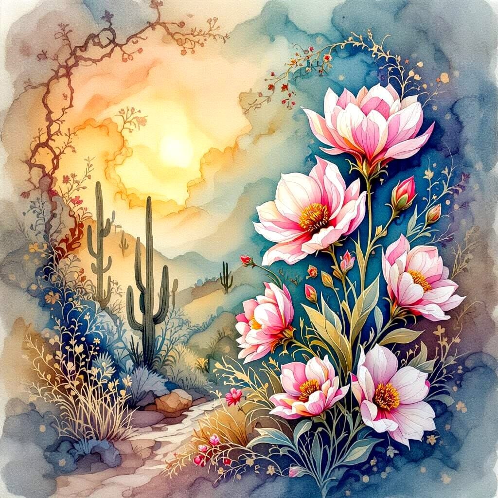 The wilderness and the dry land shall be glad,
    the desert shall rejoice and blossom;
like the crocus it shall blosso...