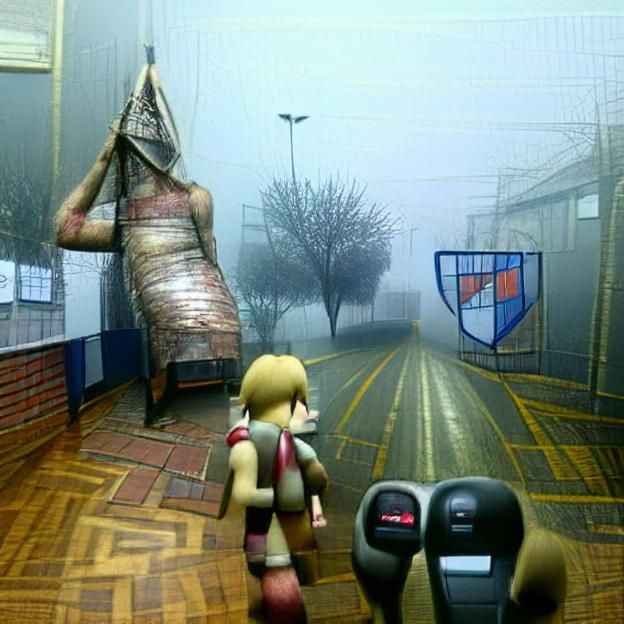 Silent Hill Inspired Landscape