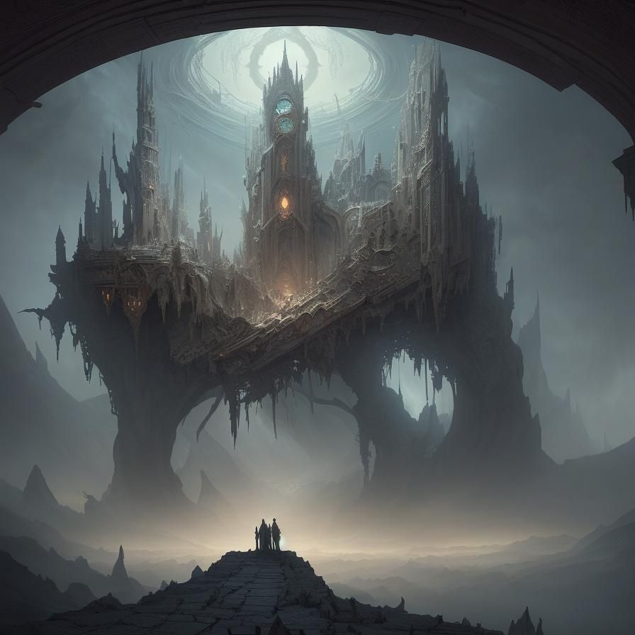 Epic Dream Within a Dream: Cinematic Digital Painting