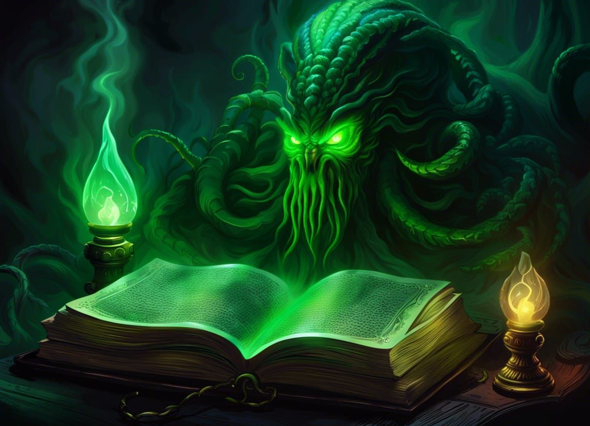 Arcane Lovecraftian Tome of Dark Secrets