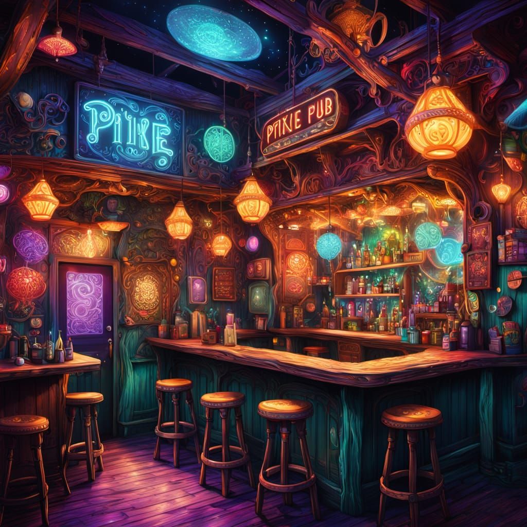 The Pixie Pub: A Fairy-Themed Dive Bar