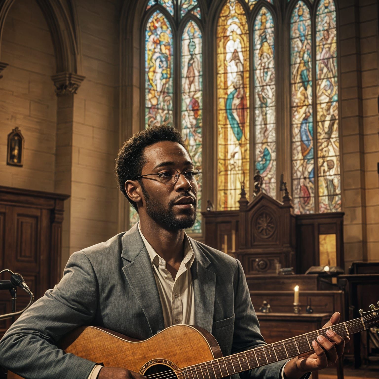 Jazzman's Testimony: A Romantic Revival in Matte Painting