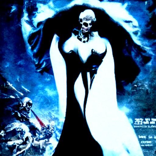 Charlize Theron as Lady Death: Movie Poster