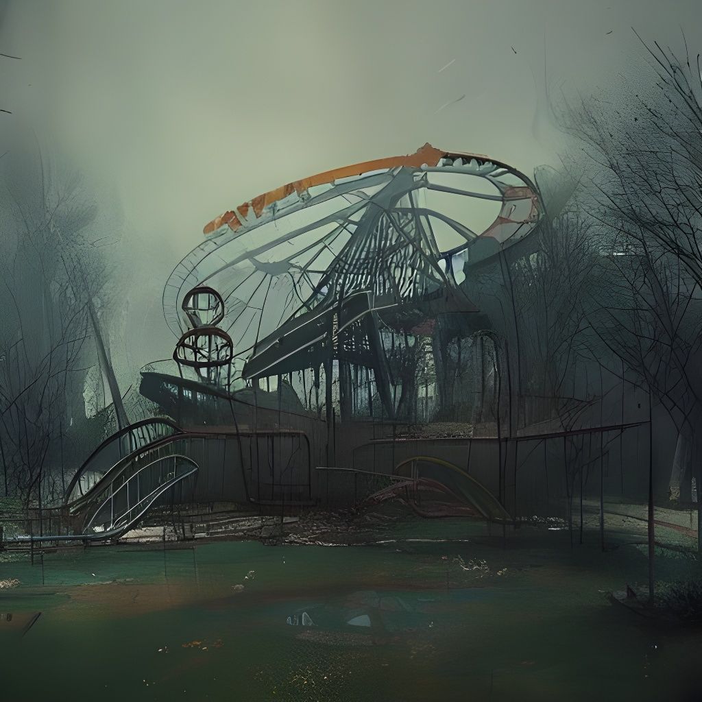 Sinister Abandoned Amusement Park