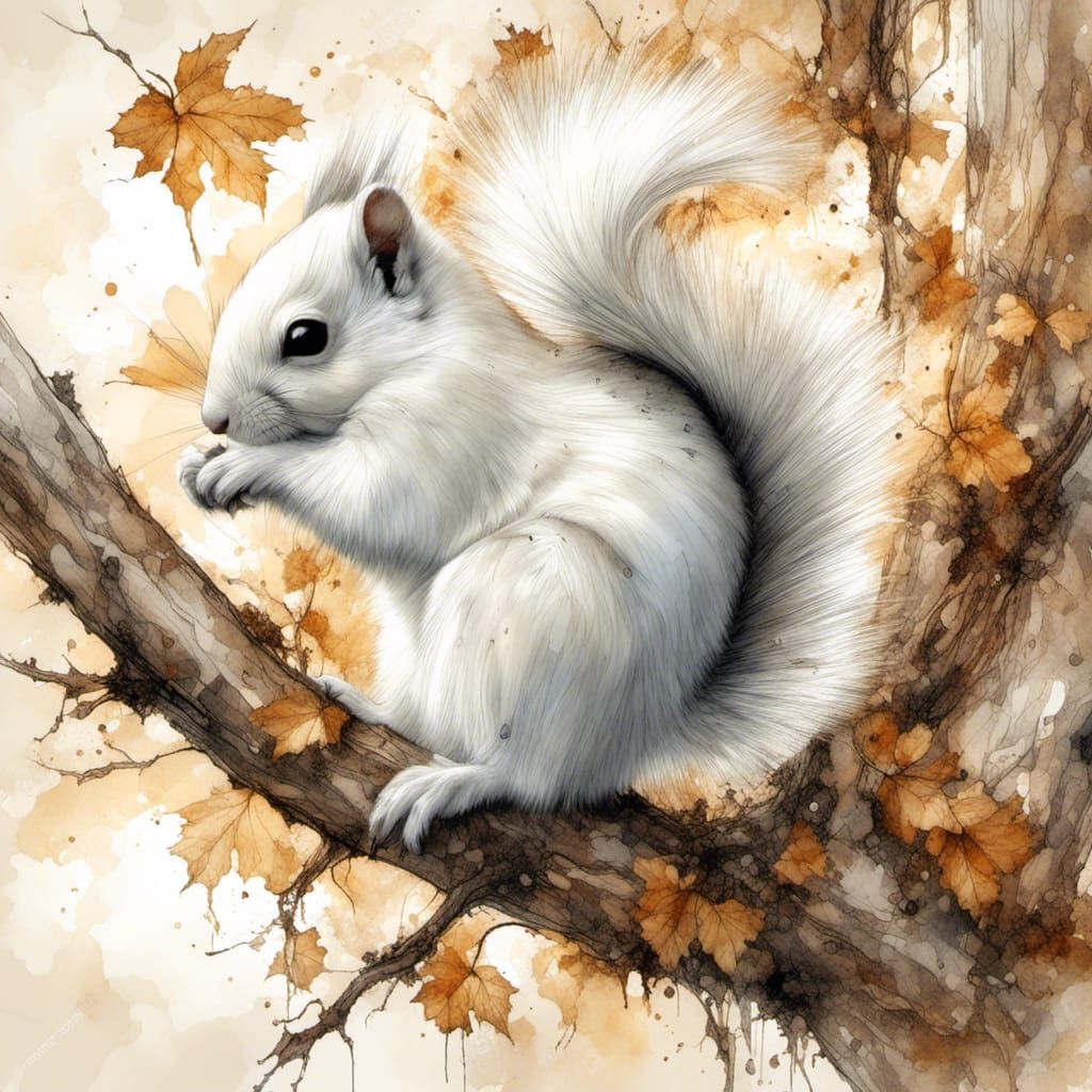 White squirrel