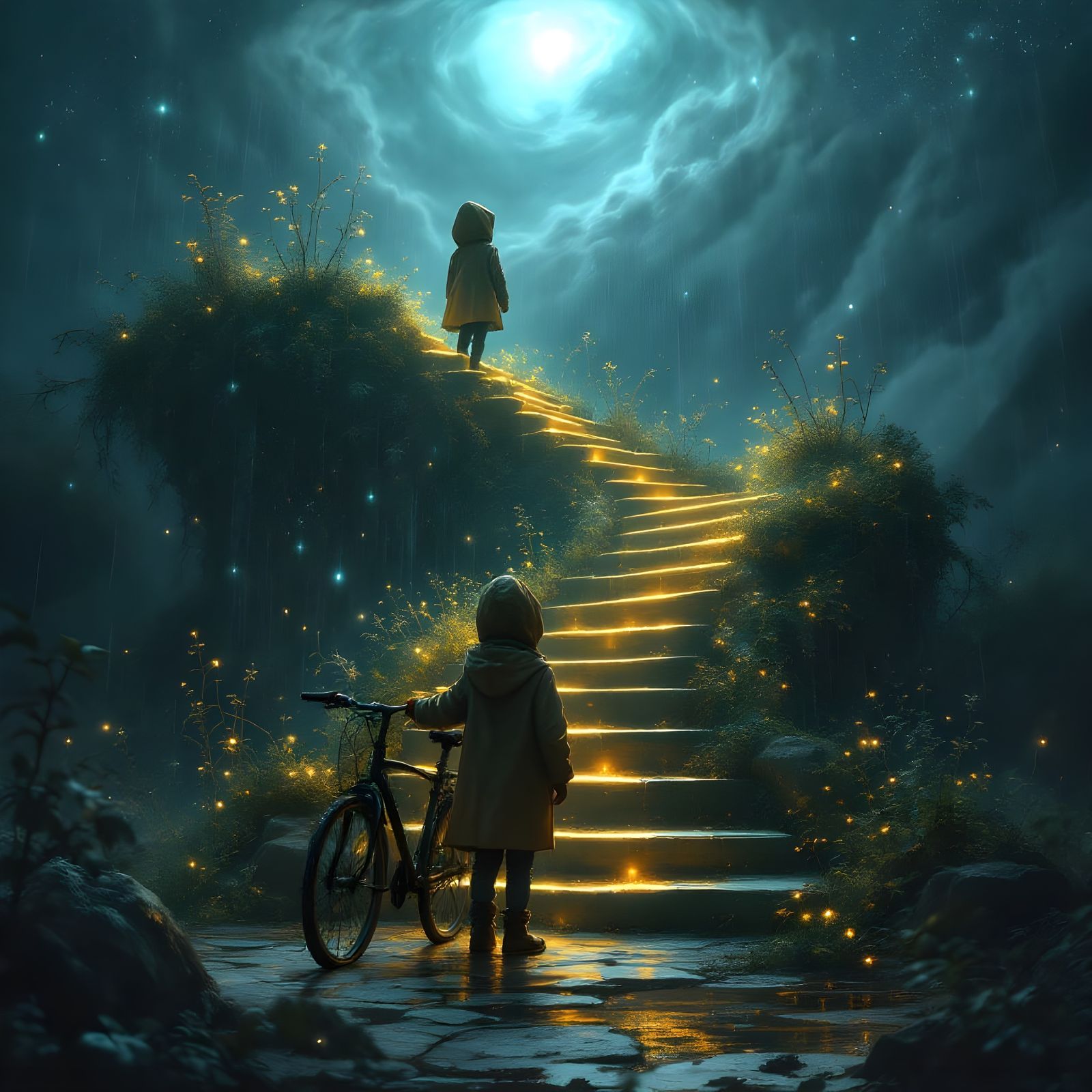 Whispers of Ancient Magic on a Cosmic Journey