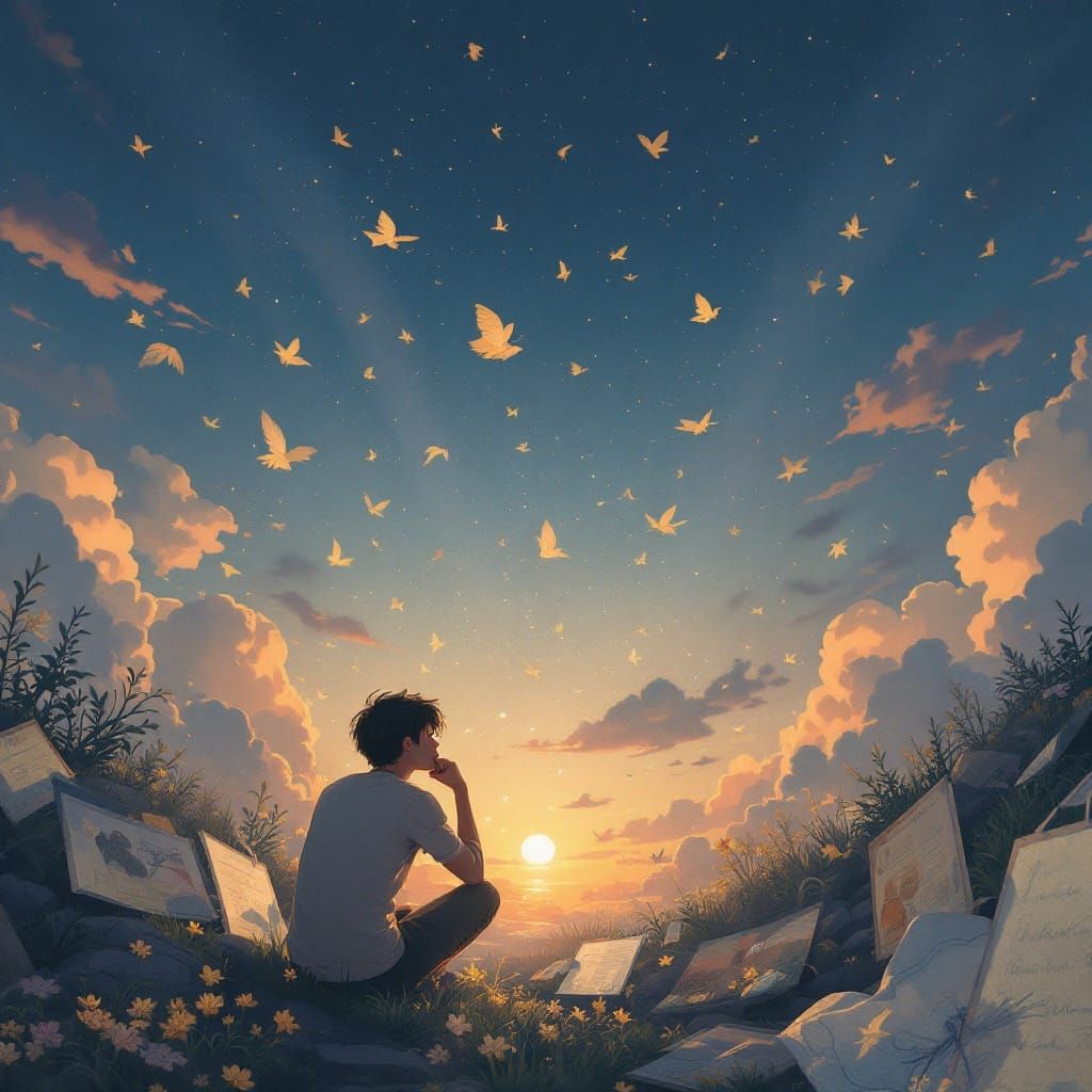 A Person Lost in Memories of Identity and Heritage