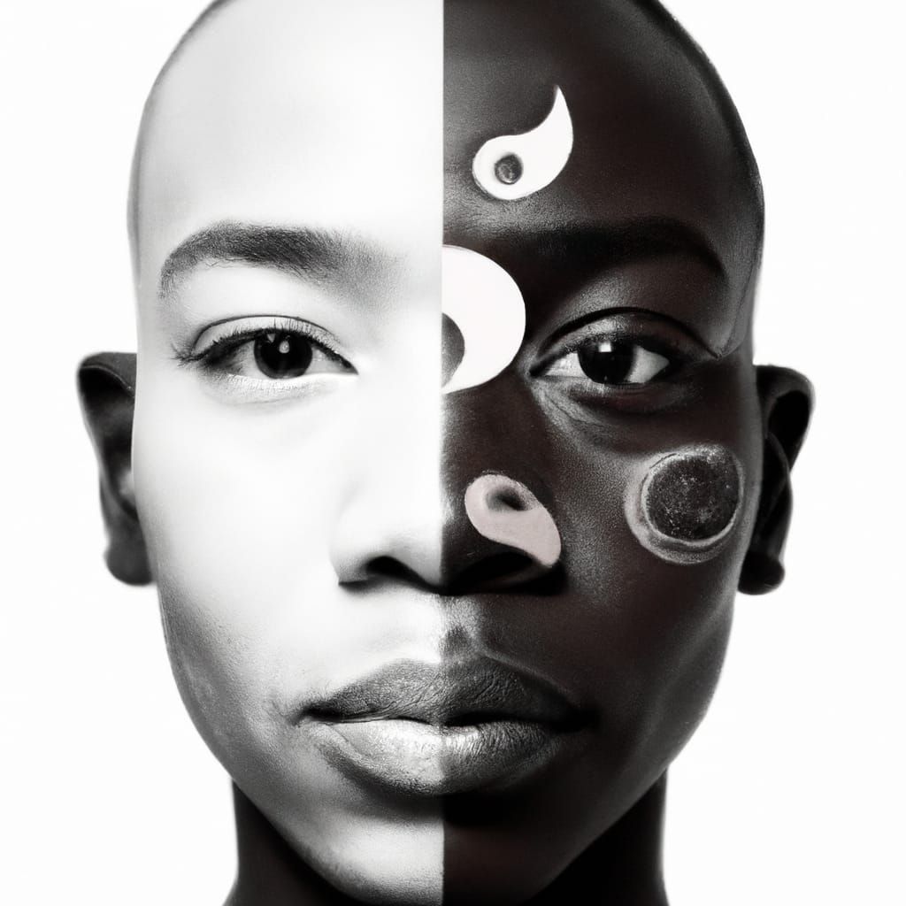 Yin Yang Fusion: Black Man and White Woman