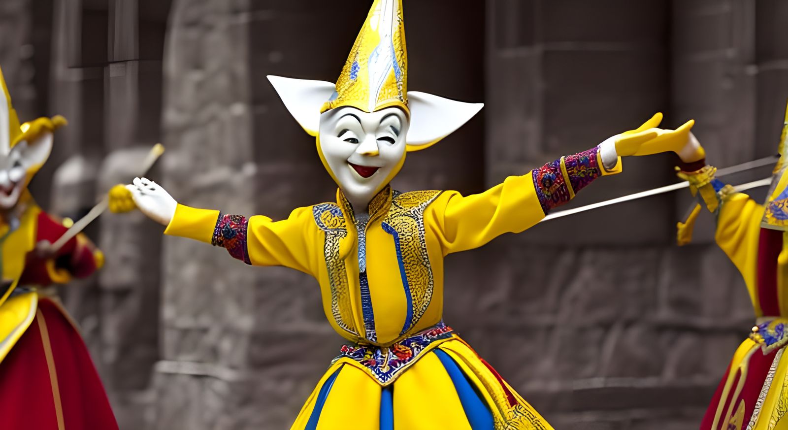 Jester Pulls Strings in Crimson King's Court