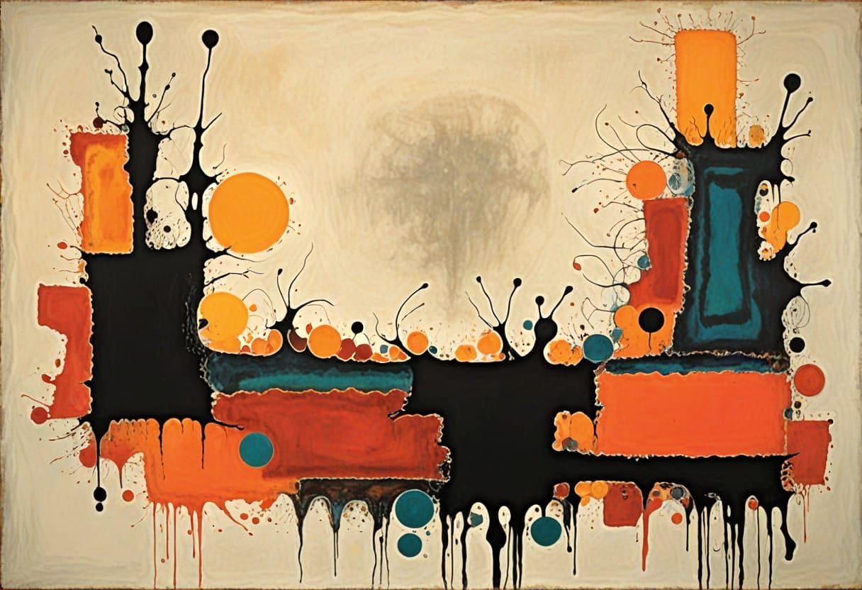 Heavy Metal Portrait of Eve and Lilith in a Garden