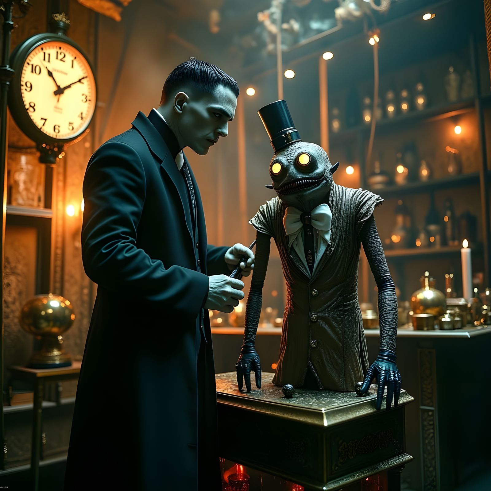 Doctor Frankenstein Creates a New Year's Monster in Cinemati...