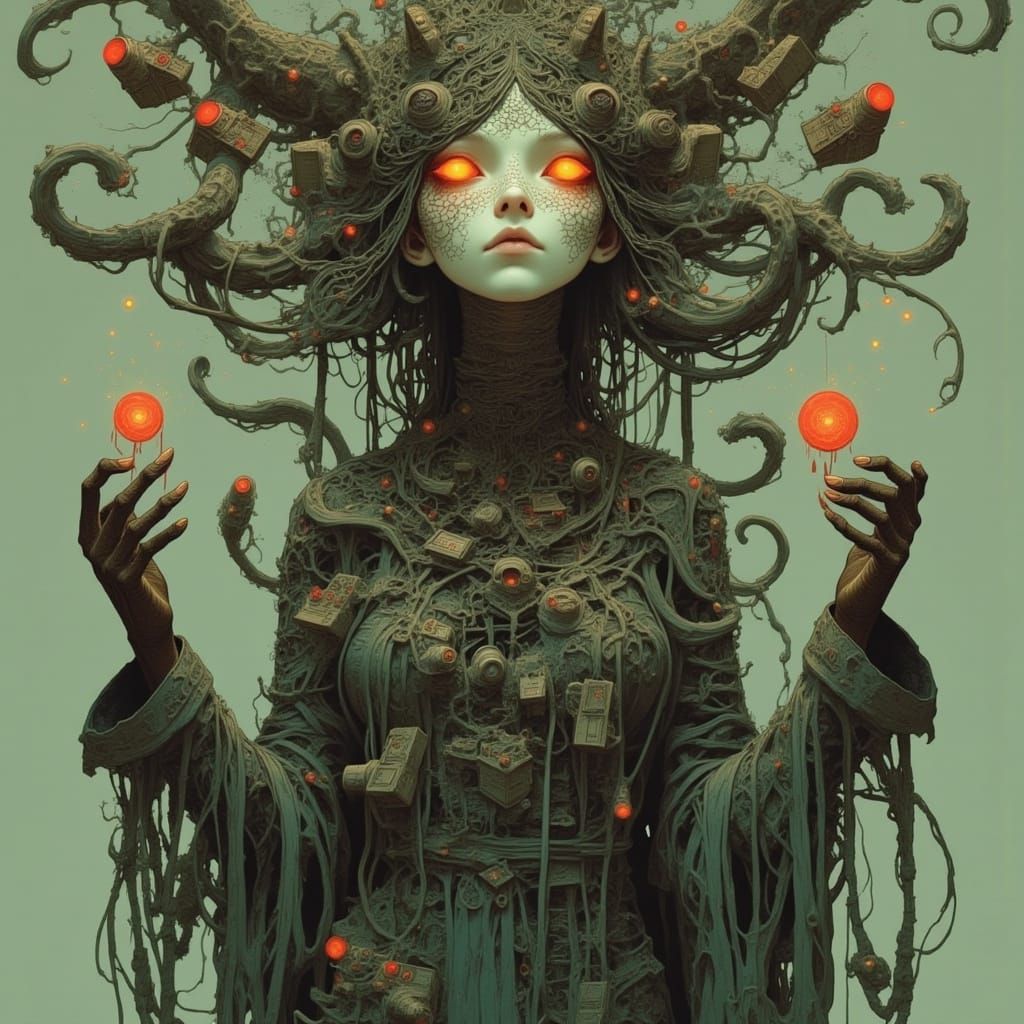 Tangleon, Goddess of Cursed Earbuds