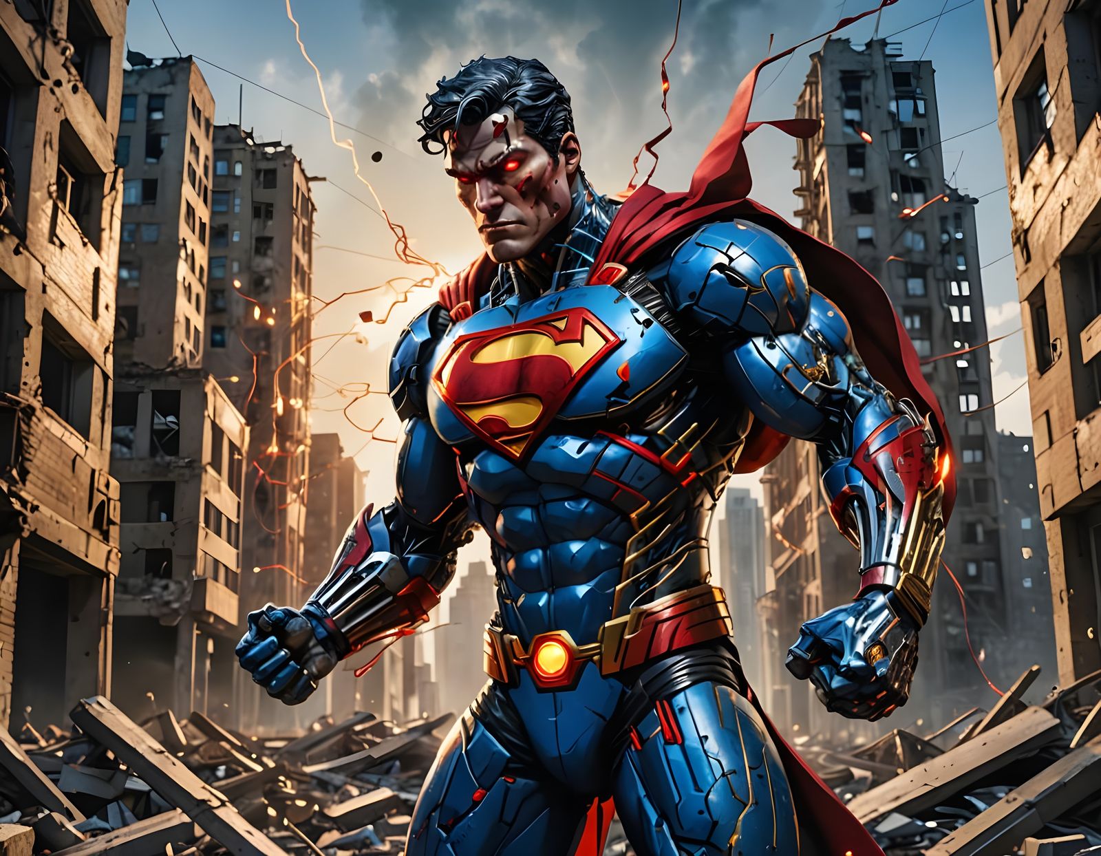 Cyborg Superman: A Digital Rendering