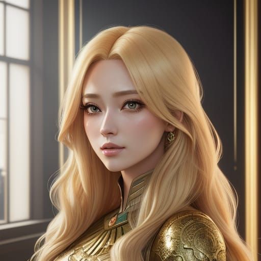 Blonde avatar