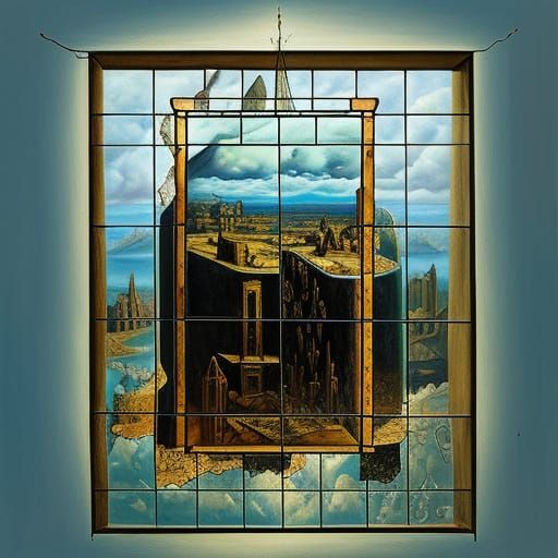 Stained glass window