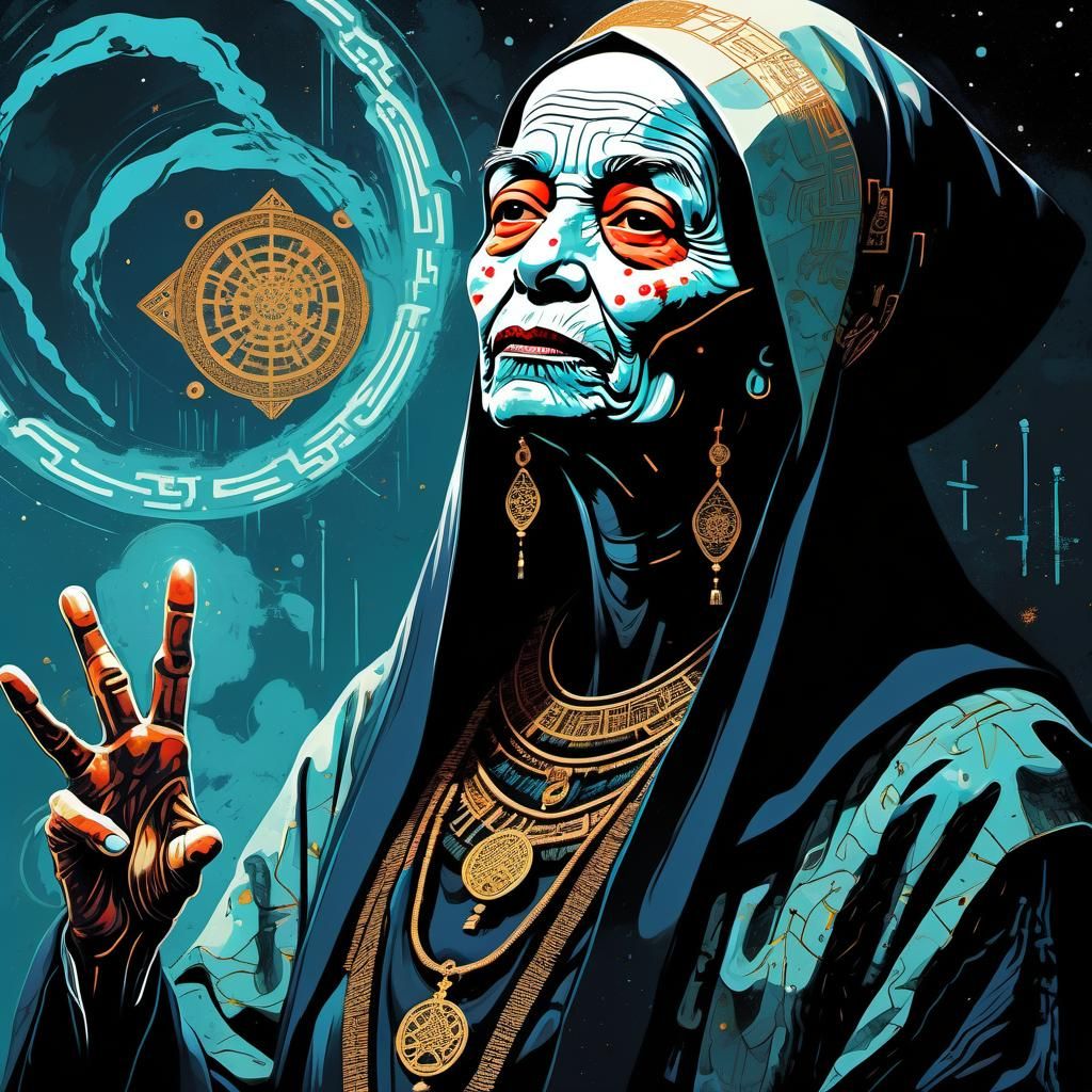 Wise Crone: Oriental Mysticism Meets Feudal Sci-Fi