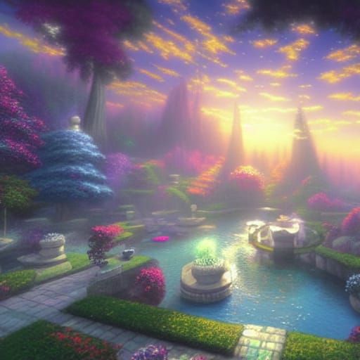 Dreamcast Gamecube Hybrid in Ethereal Fantasy Style