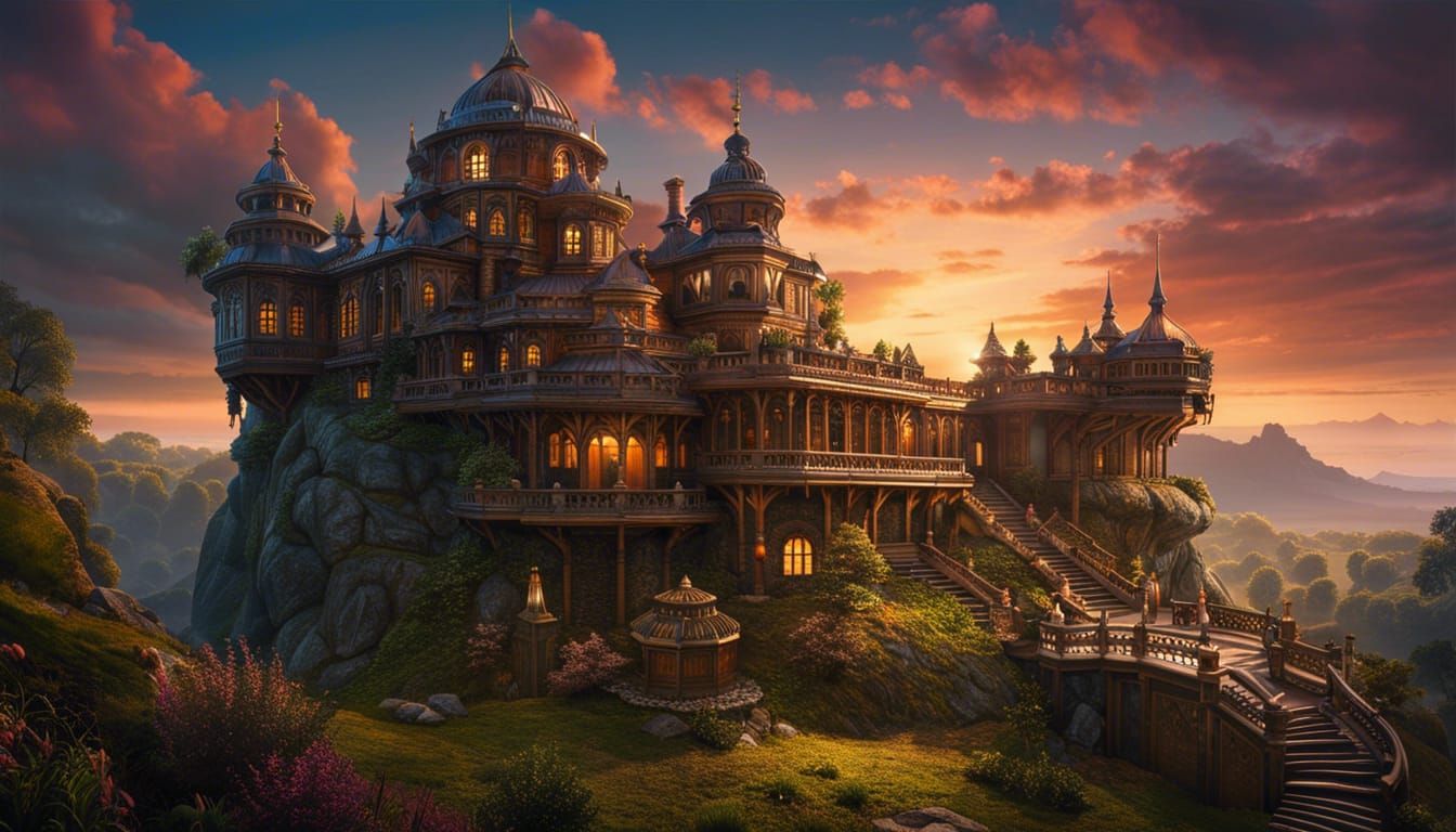 Enchanting Elven Bedroom in Dreamy Forest Style