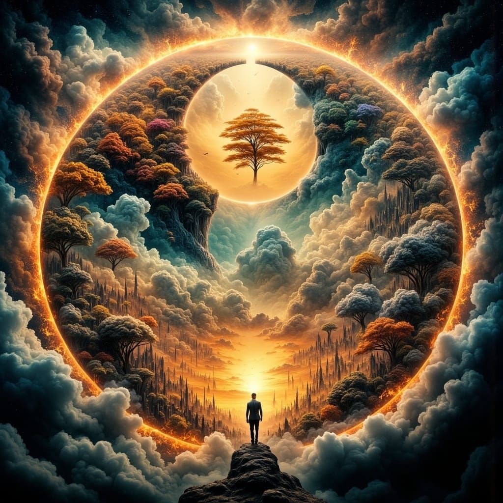 Cosmic Yin Yang Inferno