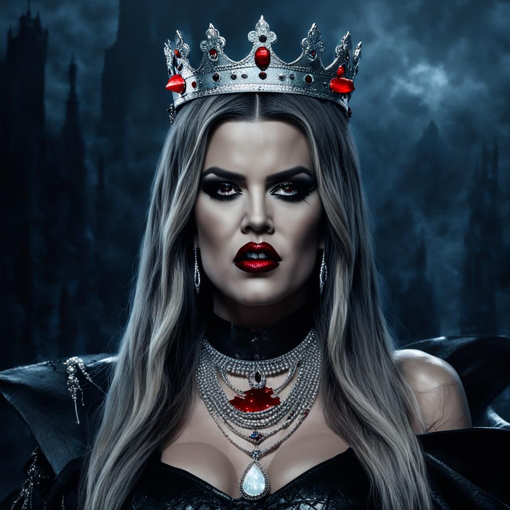 Bloody Vampire Queen: Digital Matte Painting