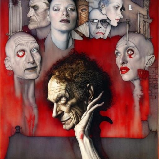 Expiring Time: Surreal Pop Art Print in 8K