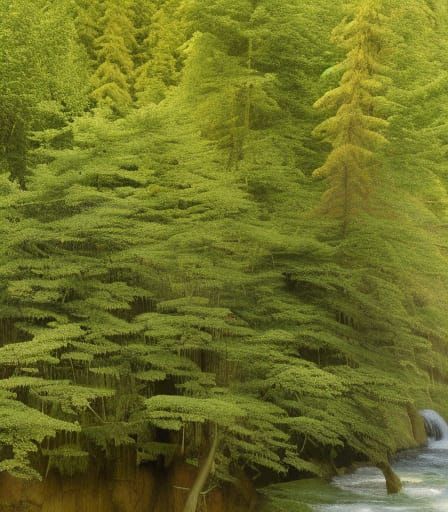 AI Generated Natural Landscape