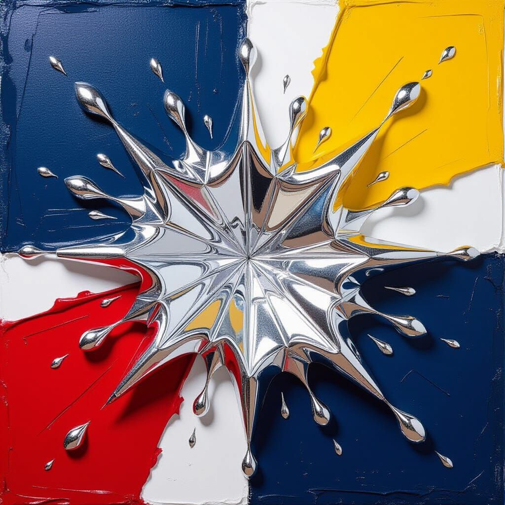 Liquid Silver Sculpture Captures Sound Shockwave in de Kooni...