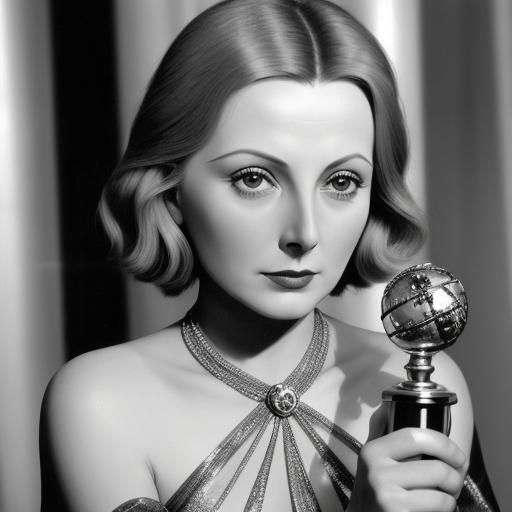Greta Garbo Wins a Golden Globe
