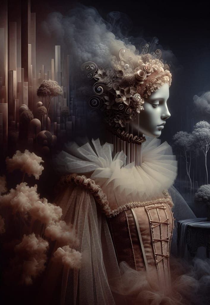 Dreamlike Sculptures of Perfect Eyes in Renaissance Style