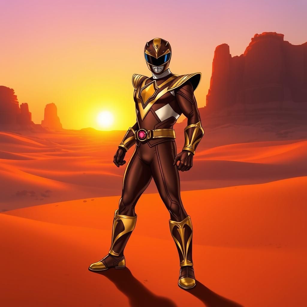 Brown power ranger