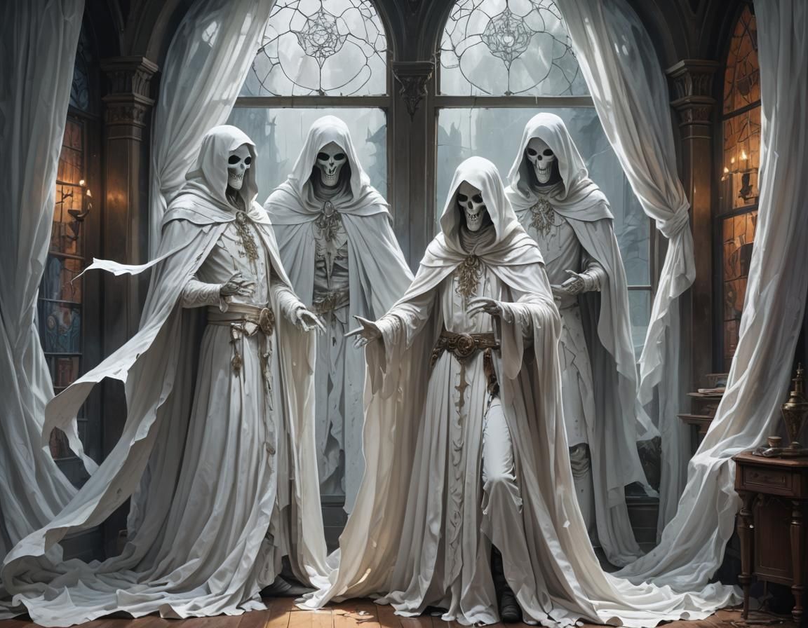 Figures in White: Fantasy Art Encounter