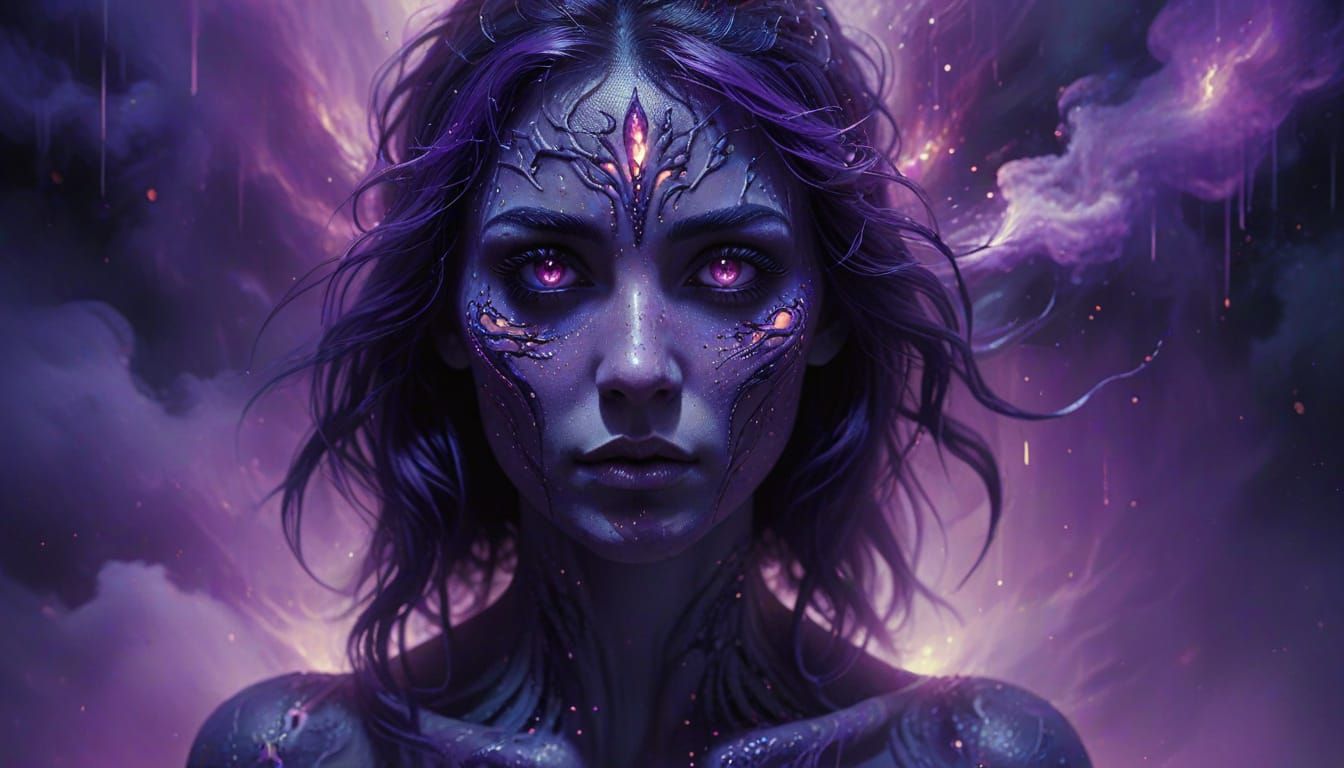 Eerie Mystic: Torfnee in Surrealist Oil Painting