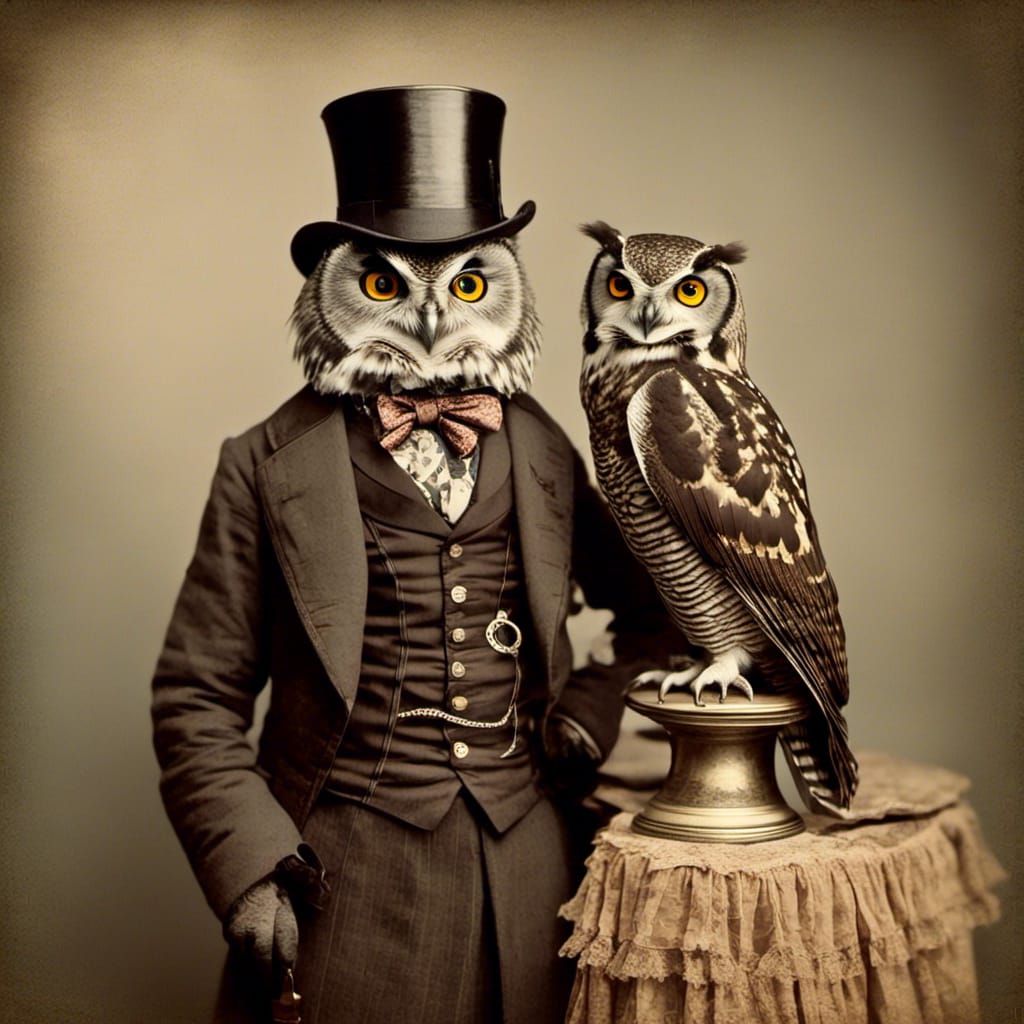 Master Owl and Hootie
