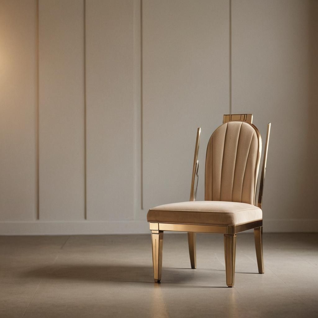 Art Deco Chair Inspired by American Radiator Building