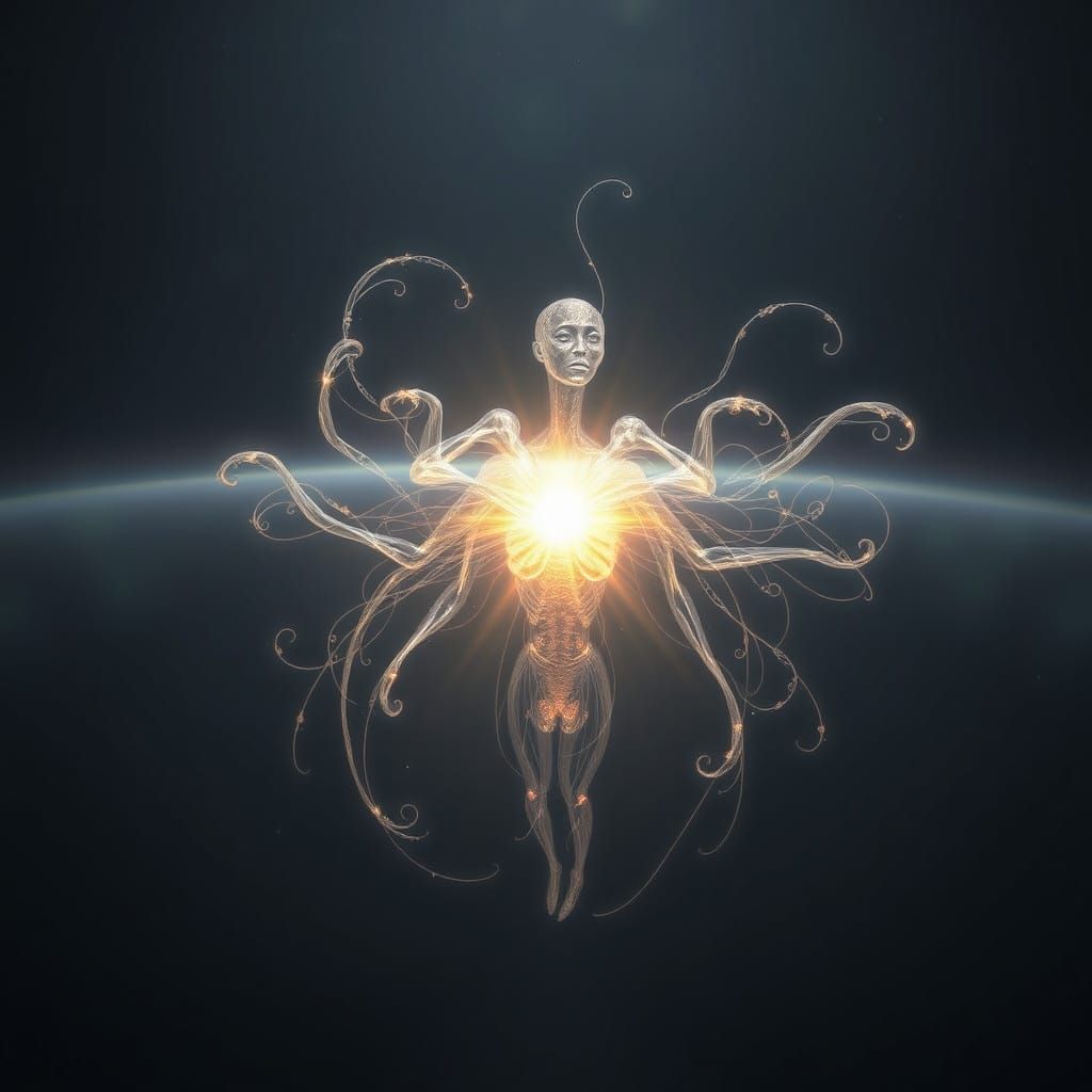 Cosmic Collective Soul Embodies Humanity's Radiant Essence