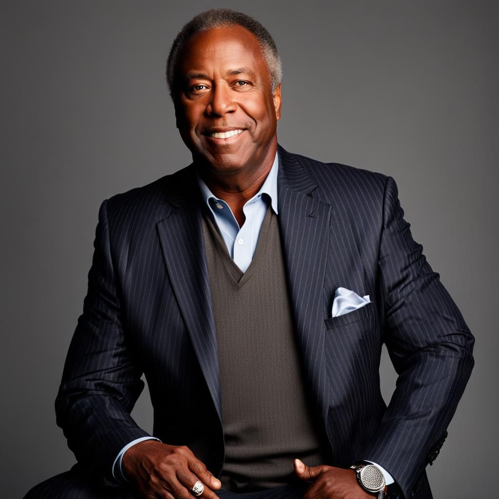 John Saunders ESPN Portrait
