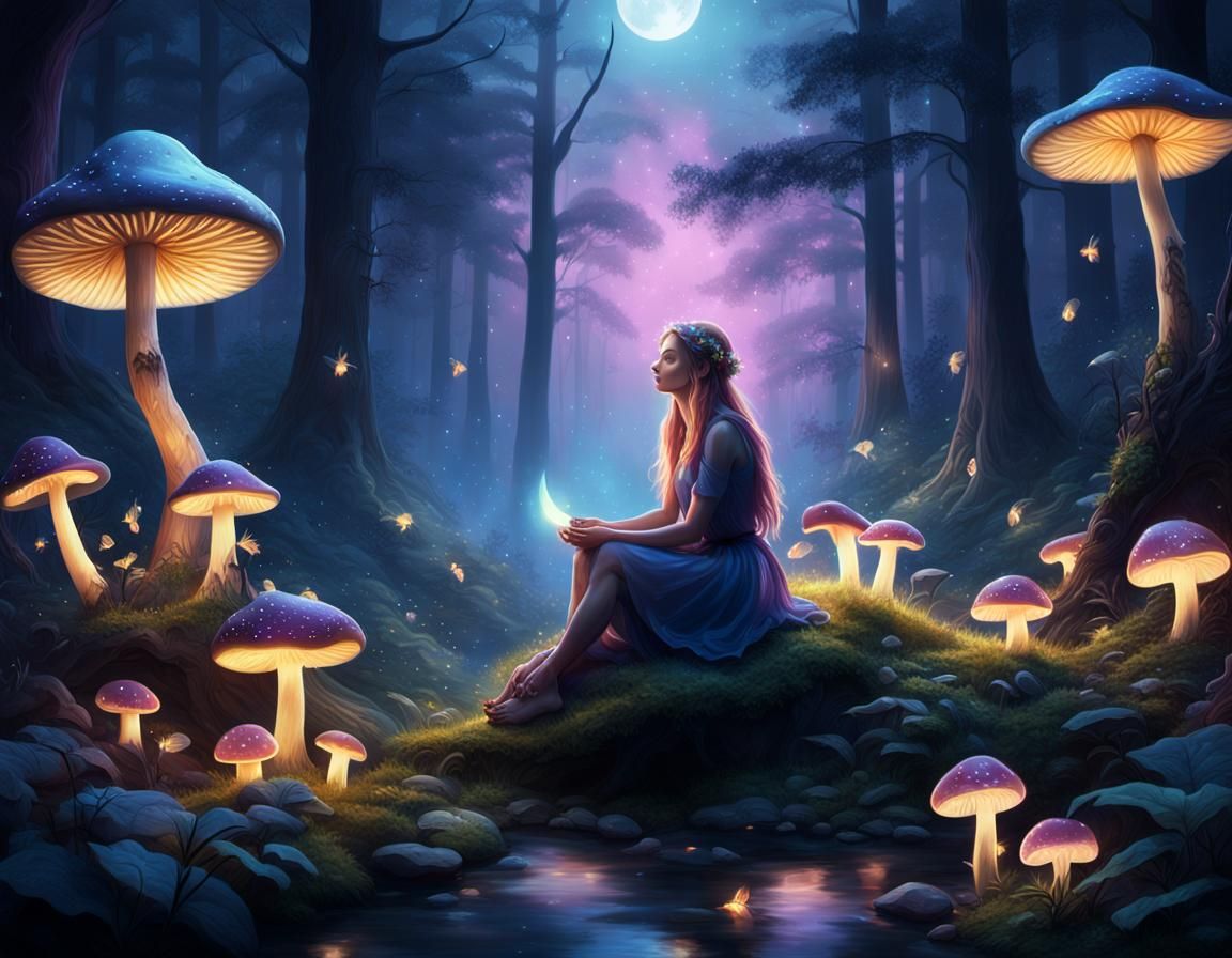 HYPER REALISTIC PERFECT, SMOOTH, HD QUALITY, COSMIC, A fairy...